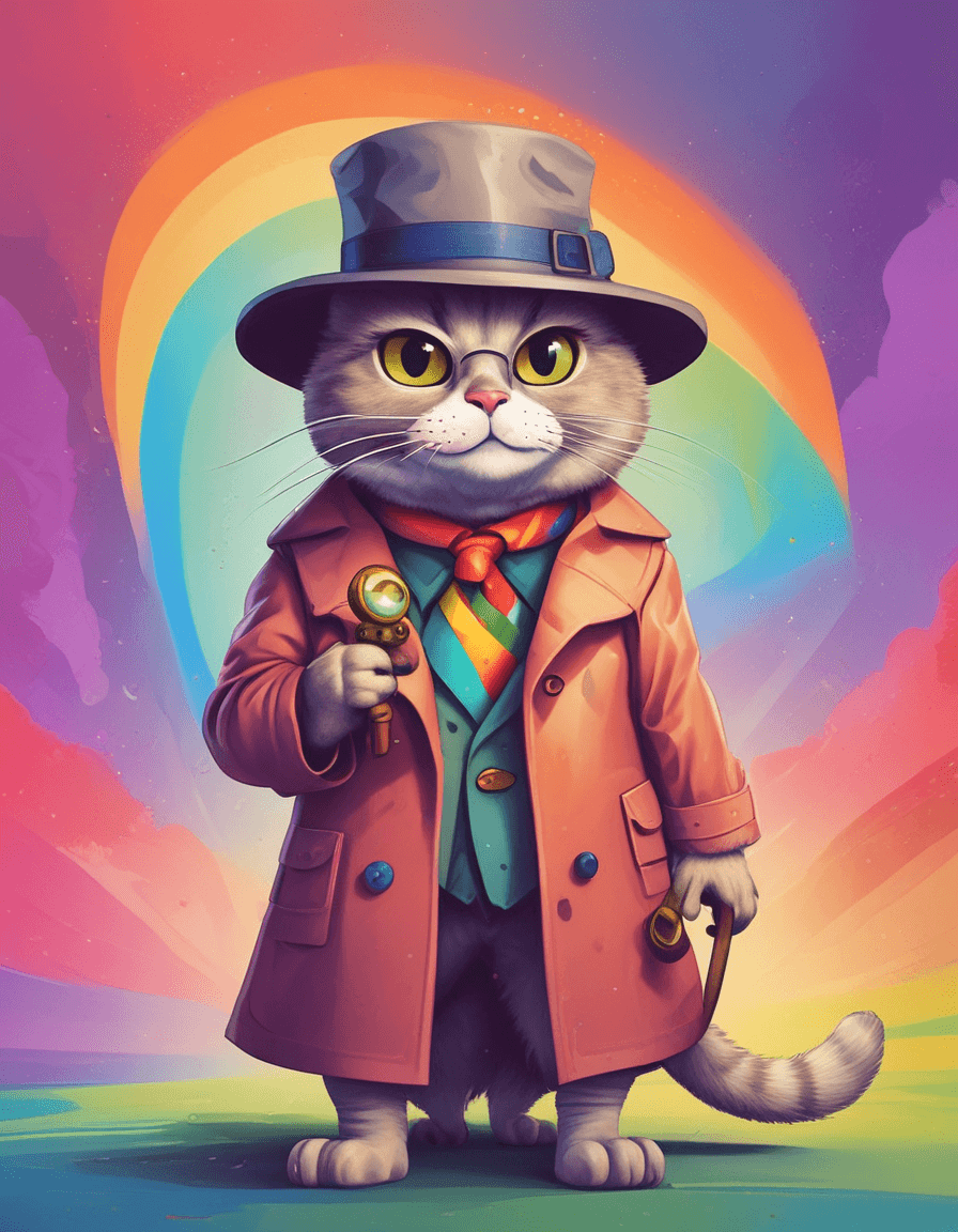 Rainbow Cat 13