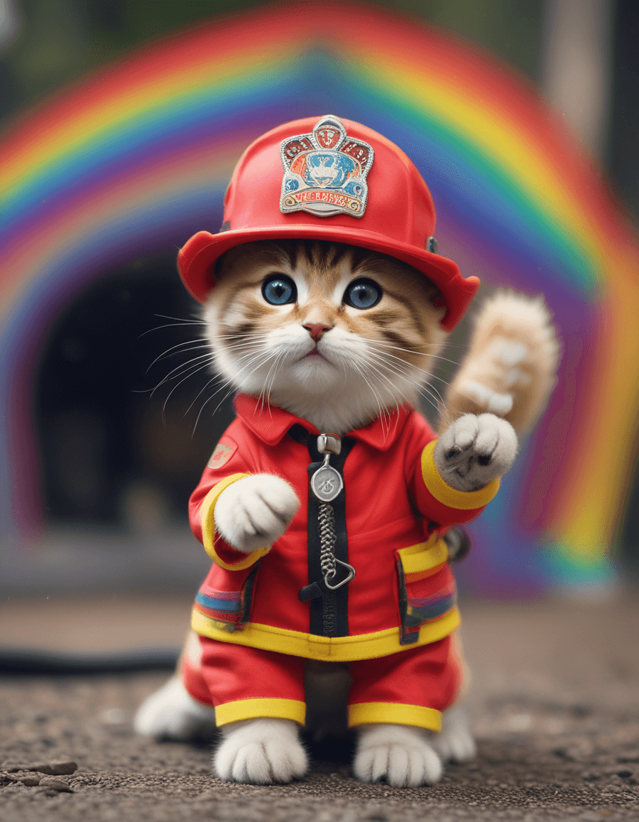 Rainbow Cat 18