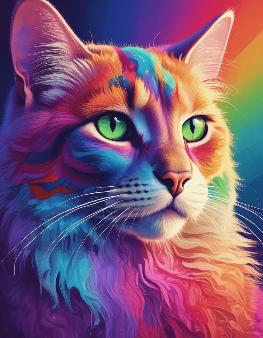 Rainbow Cat 1