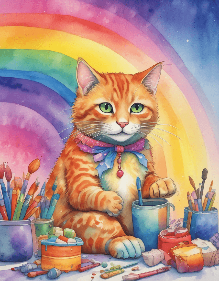 Rainbow Cat 17