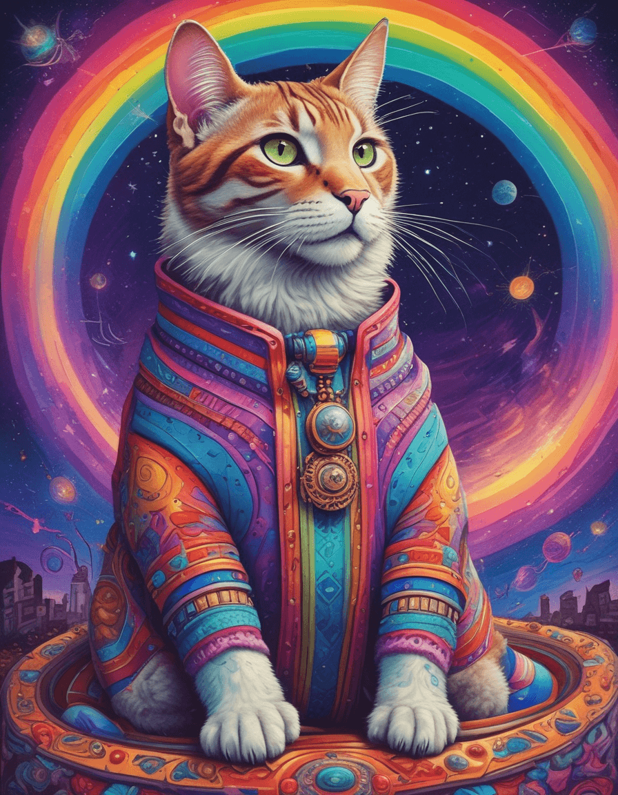 Rainbow Cat 24